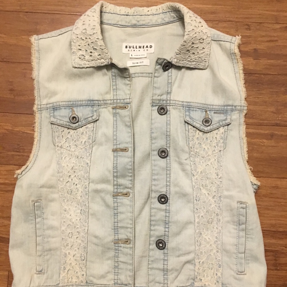 Women’s denim vest